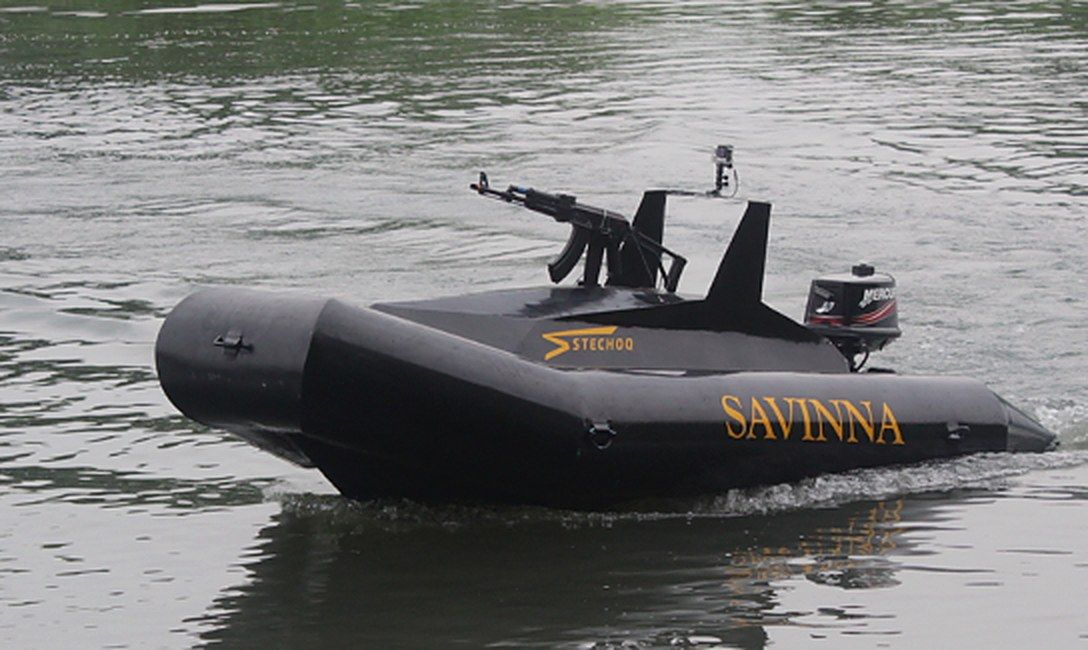 SAVINNA unmanned boat by STECHOQ