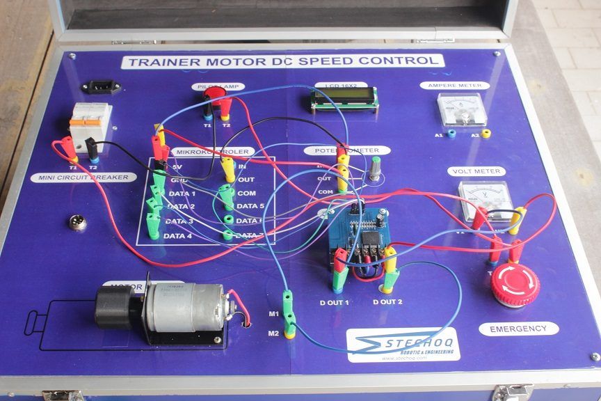 Alat Praktikum Motor Listrik DC